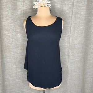 Free People Black Twist Tank Top szXS